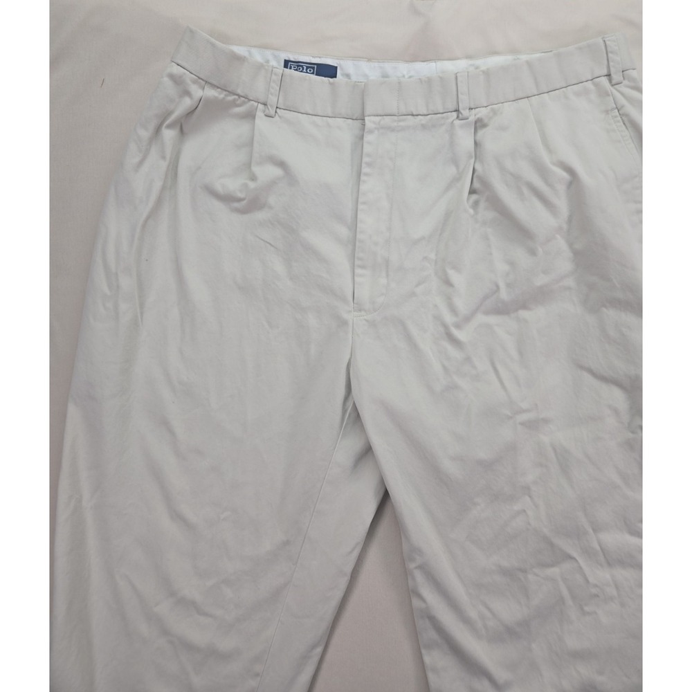 Polo Ralph Lauren Men's Tan Pants Size 40x32 Pockets - Picture 3 of 12